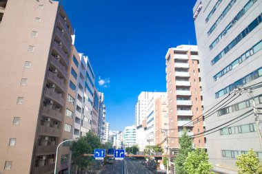 modern binalar tokyo City, Japonya