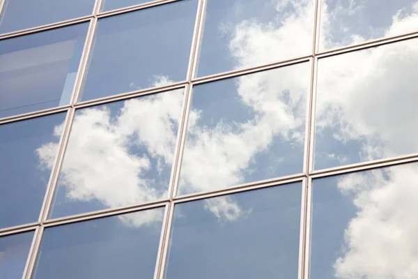 Szklana Fasada Budynku Biurowego — Zdjęcie stockowe