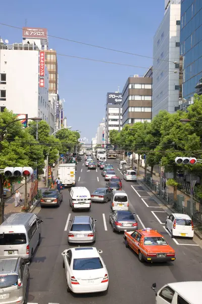 亚洲城市的交通状况 — 图库照片