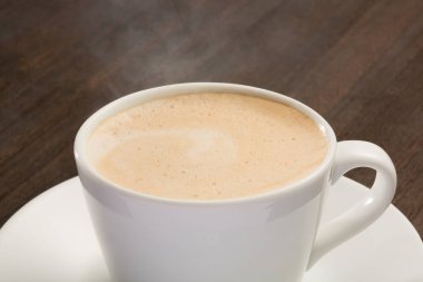 Bir fincan kahve, kapat.