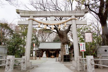 Geleneksel Japon tarihi geçidi tapınağı