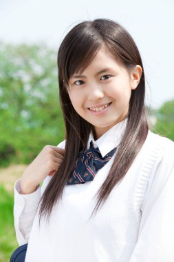 Asyalı genç kadın öğrenci