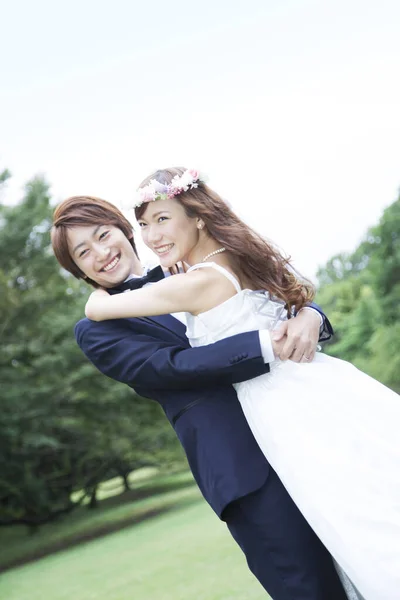 Bride Groom Wedding Ceremony Couple Love — Stock Photo, Image