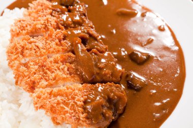 Lezzetli Asya mutfağına yakın çekim