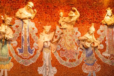 Paris, Fransa 'daki tiyatronun iç ayrıntıları