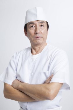 Japon Şef portresi  