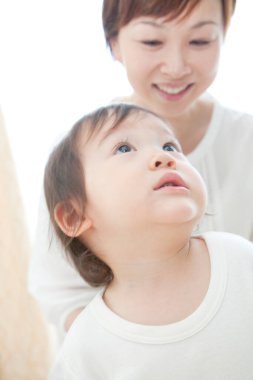 Anne ve bebeği portresi