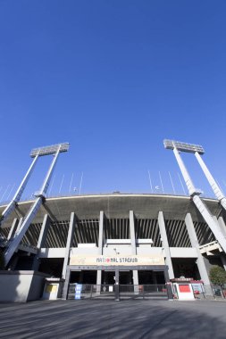 Tokyo 'daki Yoyogi Ulusal Spor Salonu, son mimar Kenzo Tange tarafından tasarlandı.