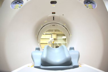 Hastanede MRI tarayıcısı için modern tıbbi ekipman