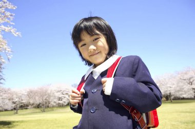 Şirin Asyalı Kız portresi kapatın