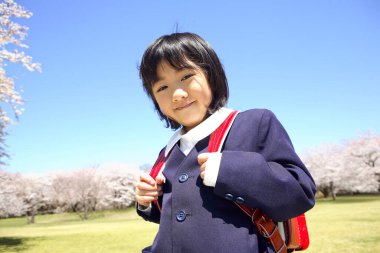 Şirin Asyalı Kız portresi kapatın