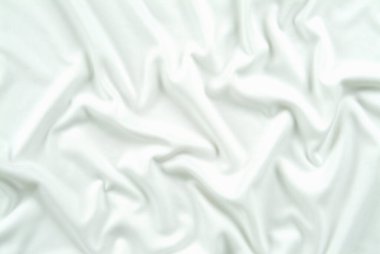 doku arkaplan deseni. Beyaz ipek kumaş. Bu organza