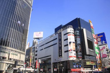 Shibuya Tokyo, Japonya'da geçiş Scramble