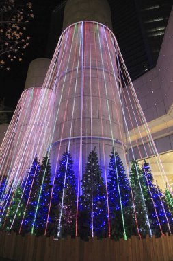 Güzel Noel süslemeleri olan şehir, kentsel şenlik geçmişi 