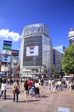 Shibuya Tokyo, Japonya'da geçiş Scramble