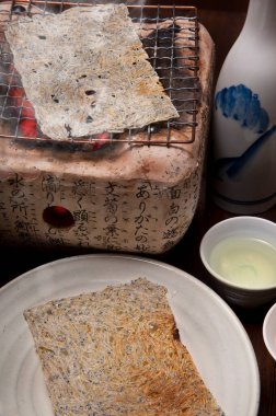 Geleneksel Japon yemekleri.