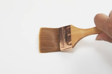 el izole üzerinde beyaz arka plan fırça