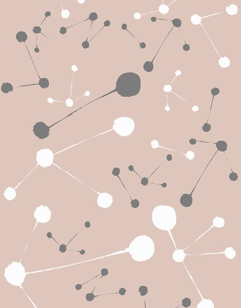 geometric abstract background. connected lines and dots. connection structure.