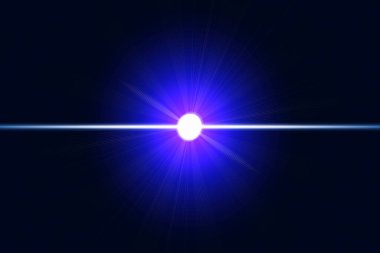 Mavi ışık ve çizgi ile soyut arkaplan, resimleme