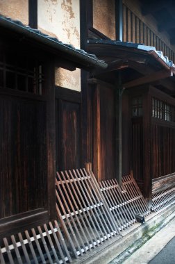 Eski geleneksel Asyalı mimari görüşü