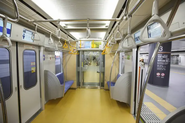 Vista Interior Metrô Moderno China — Fotografia de Stock