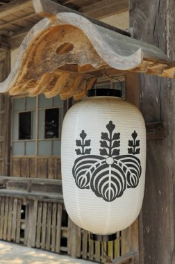 Japon fenerinin ön cepheye dikey görüntüsü