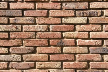 Kırmızı tuğla duvar arkaplan dokusu