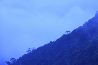 Dağların güzel manzarası