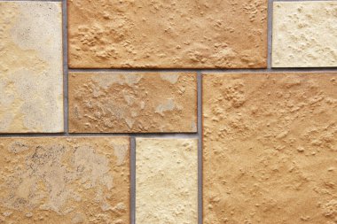 Kahverengi tuğla duvarın kusursuz dokusu