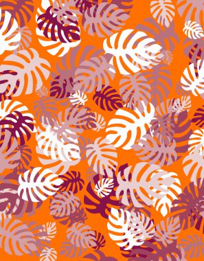 Çiçeksiz desenli yapraklar, arka plan 