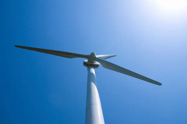 Éolienne Énergie Électrique Centrale Électrique — Photo