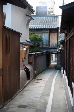 Eski geleneksel Asyalı mimari görüşü