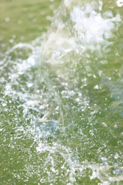 Su sıçrıyor. soyut su arkaplanı.                