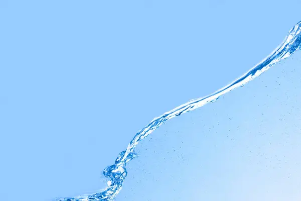 Transparenter Wasserspritzer Hintergrund — Stockfoto