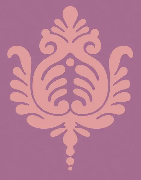 Vintage Ornament Design Druku Tkaniny Opakowania Tapety Tło Wzór — Zdjęcie stockowe