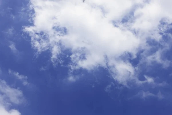 Blue Sky White Clouds Natural Background — Stock Photo, Image