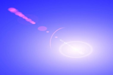 Lens parlaması ve ışık ile soyut arkaplan          