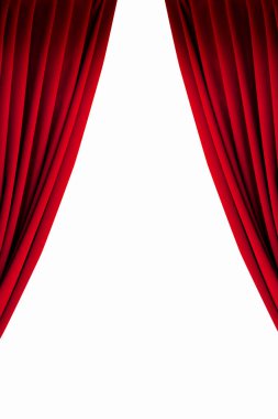 red velvet curtain background