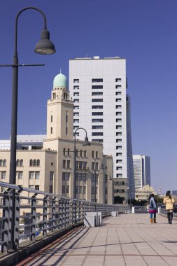 şehir konsepti, güzel modern şehir manzarası 