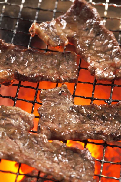 Barbecue Gegrild Rundvlees Vlees — Stockfoto