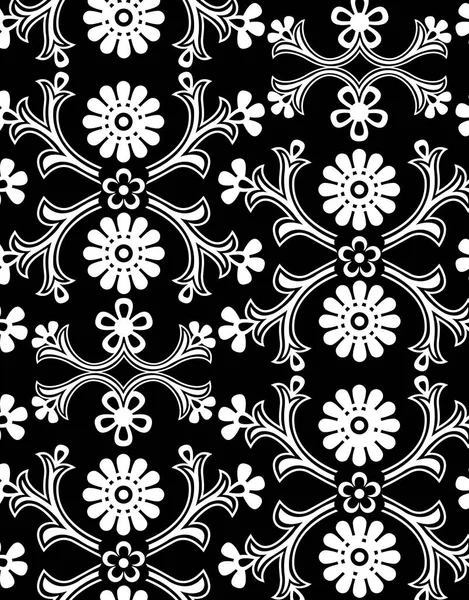 Naadloze Floral Pattern Achtergrond — Stockfoto