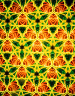 Arkaplan için soyut geometrik renkli desen. soyut fraktal tasarım            