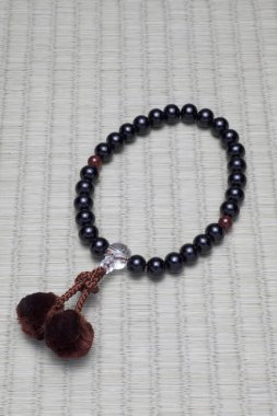 Budist dua boncukları kapanır 