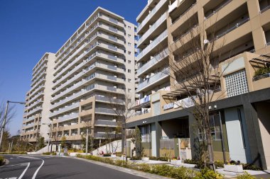 modern apartmanlar, şehir merkezi