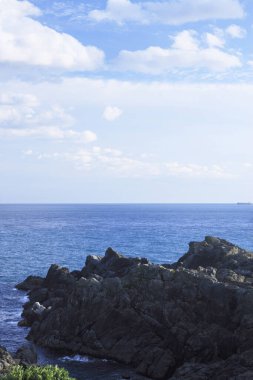 Deniz manzarası çok güzel. Doğa