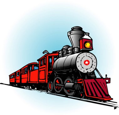 Buharlı lokomotif, tren çizimi