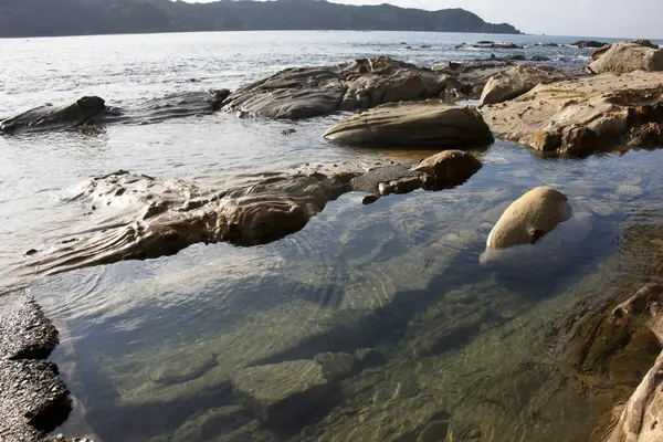 ทะเลท สวยงาม ภาพของชายฝ — ภาพถ่ายสต็อก