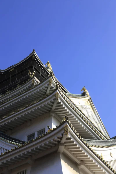 Burgarchitektur Osaka Japan — Stockfoto