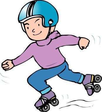 Beyaz arka planda kayan tatlı çocuk. 