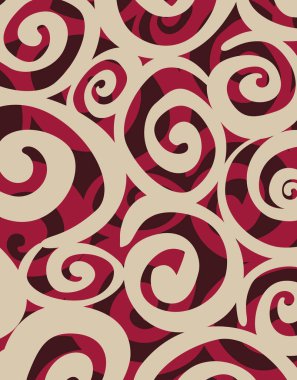 Soyut şekillerin kusursuz deseni